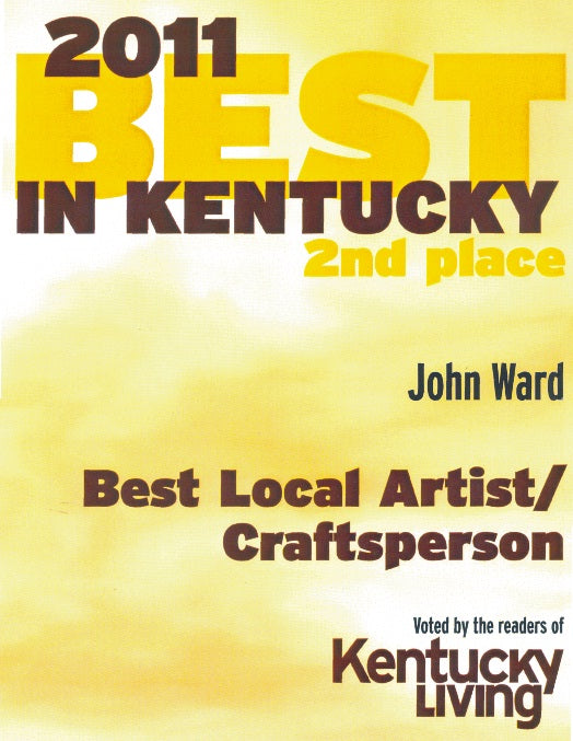 2011 Best in Kentucky - Best Local Artist - Craftsperson, 2nd Place