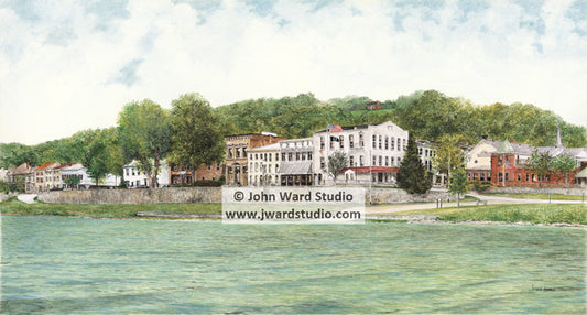 Ripley Ohio Bicentennial John Ward Ohio River