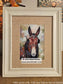 Buford mule by Kentucky artist John L. Ward www.jwardstudio.com farm harness working mule