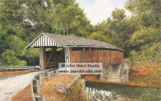 Colville Covered Bridge by John Ward www.jwardstudio.com Bourbon County Kentucky