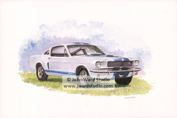 Mustang by John Ward www.jwardstudio.com sports car classic vintage