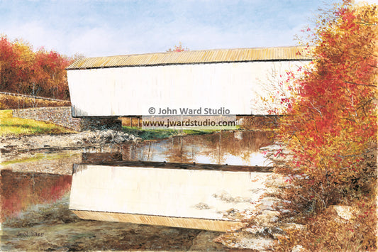 Walcott Covered Bridge by John Ward www.jwardstudio.com Bracken County Kentucky